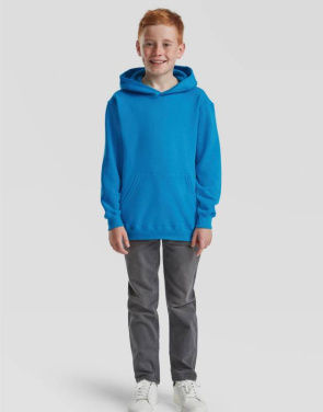 Kids Classic Hooded Sweat, fuchsia – Fruit of the Loom (4)