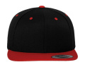 Classic Snapback 2-Tone Cap, black/red