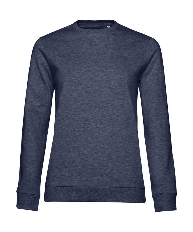 #Set In /women French Terry, heather navy – B&C (1)
