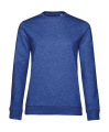 #Set In /women French Terry, Heather Royal Blue