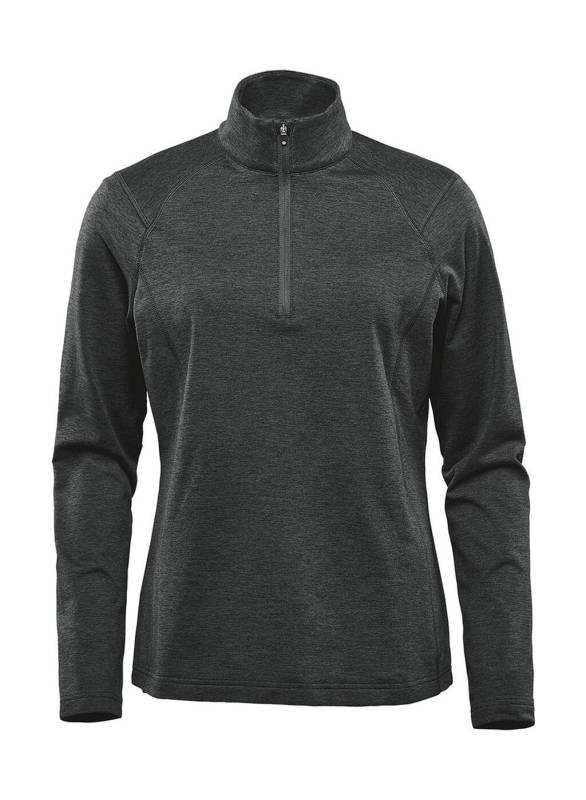 Womens Treeline 1/4 Zip Pullover, Black Heather – Stormtech (1)