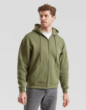 Premium Hooded Zip Sweat, royal blue – Fruit of the Loom (3)