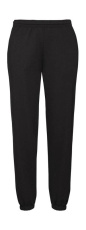 Classic Elasticated Cuff Jog Pants, black