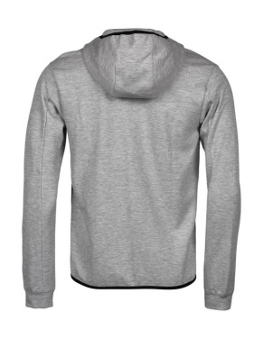 Athletic Hooded Full Zip Sweat, heather grey – Tee Jays (4)