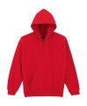 Heavy Blend Adult Hooded Sweatshirt, red