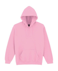 Heavy Blend Adult Hooded Sweatshirt, Light Pink