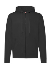 Classic Hooded Sweat Jacket, black
