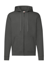 Classic Hooded Sweat Jacket, Light Graphite