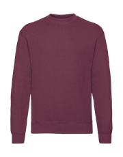 Classic Set In Sweat, burgundy