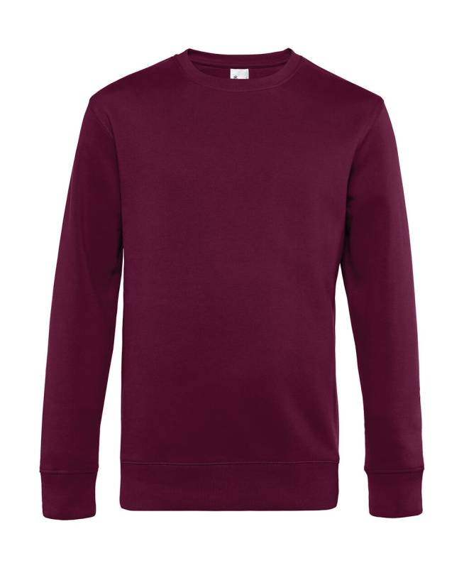 KING Crew Neck, Dark Cherry – B&C (1)