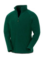 Recycled Microfleece Top, forest green