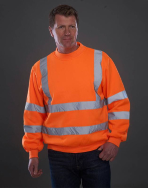 Fluo Sweatshirt, fluorescent orange – Yoko (3)