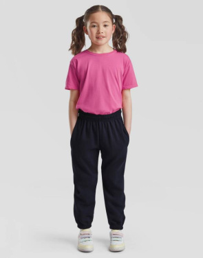 Kids Classic Elasticated Cuff Jog Pants, heather grey – Fruit of the Loom (4)