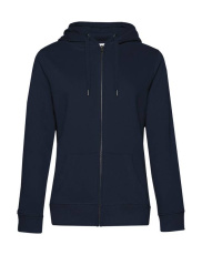 QUEEN Zipped Hood, navy