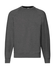 Classic Raglan Sweat, Dark Heather Grey
