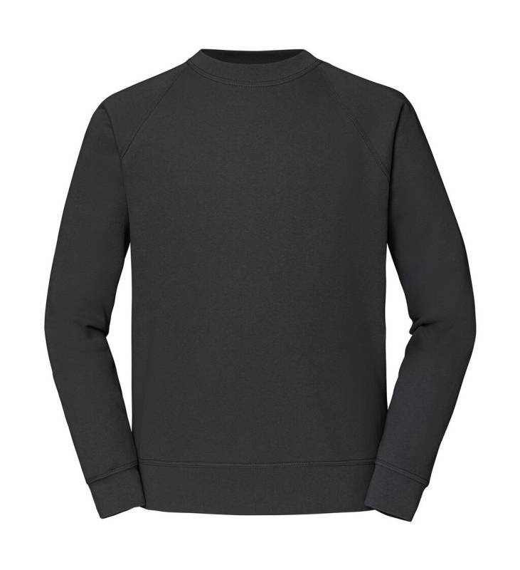 Classic Raglan Sweat, Light Graphite – Fruit of the Loom (1)