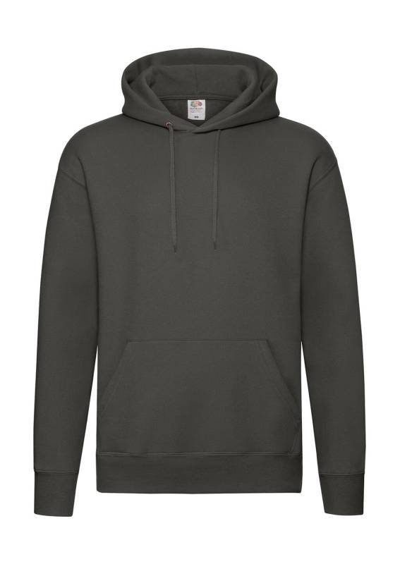 Premium Hooded Sweat, charcoal – Fruit of the Loom (1)