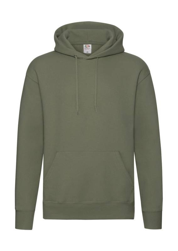 Premium Hooded Sweat, Classic Olive – Fruit of the Loom (1)