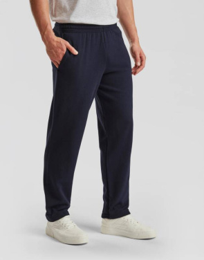 Classic Open Hem Jog Pants, heather grey – Fruit of the Loom (4)