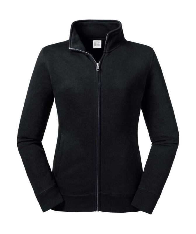 Ladies' Authentic Sweat Jacket, black – Russell Athletic (1)