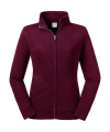 Ladies' Authentic Sweat Jacket, burgundy