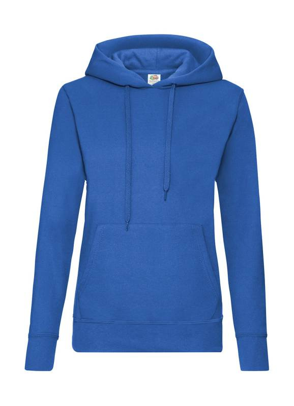 Ladies Classic Hooded Sweat, royal blue – Fruit of the Loom (1)