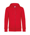 KING Zipped Hood, red