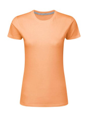 Signature Tagless Tee Women, Cantaloupe