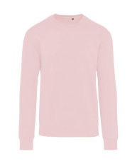Signature Tagless Crew Neck Sweatshirt Unisex, Rose Chalk