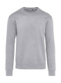 Signature Tagless Crew Neck Sweatshirt Unisex, light Oxford