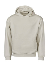 UNLABELED Heavy Loose Fit Hooded Sweatshirt, Cement