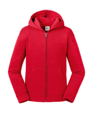 Kids' Authentic Zipped Hood Sweat, Classic Red
