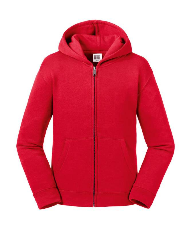 Kids' Authentic Zipped Hood Sweat, Classic Red – Russell Athletic (1)