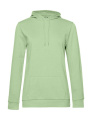 #Hoodie /women French Terry, Light Jade