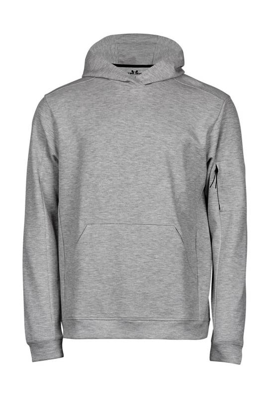 Athletic Hooded Sweat, heather grey – Tee Jays (1)