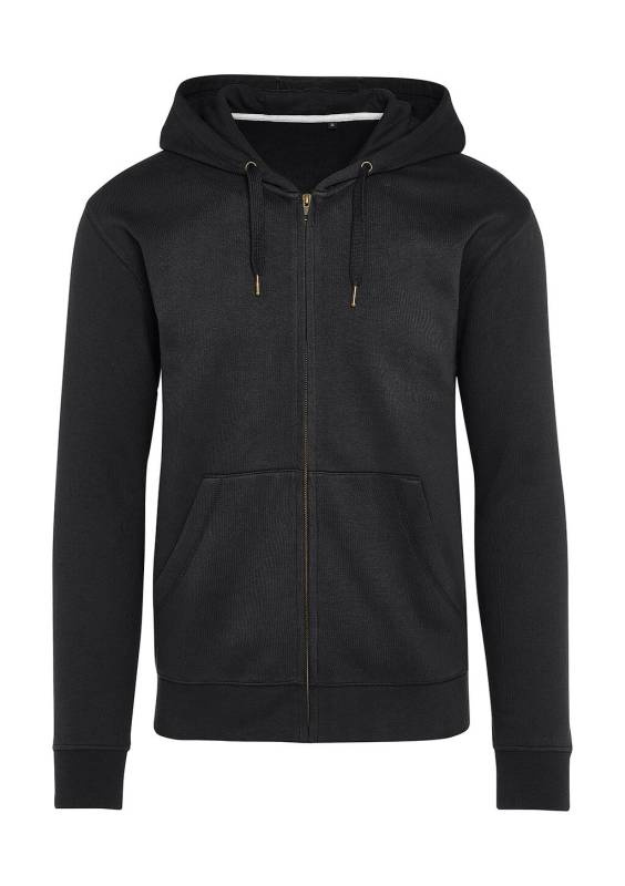 Signature Tagless Hooded Full Zip Unisex, Dark Black – SG Signature (1)