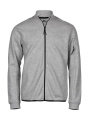Athletic Full Zip Sweat, heather grey