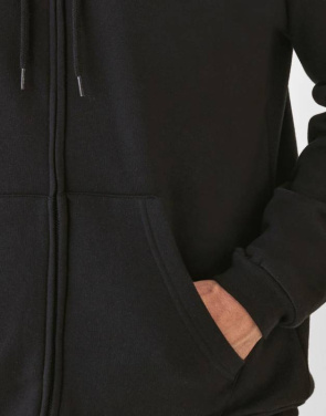 ID.205 50/50 Hooded Full Zip Sweat Unisex, black – B&C (3)