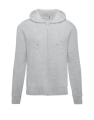 Originals Hooded Full Zip Men, light Oxford