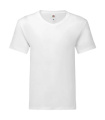 Iconic 150 V Neck T, white