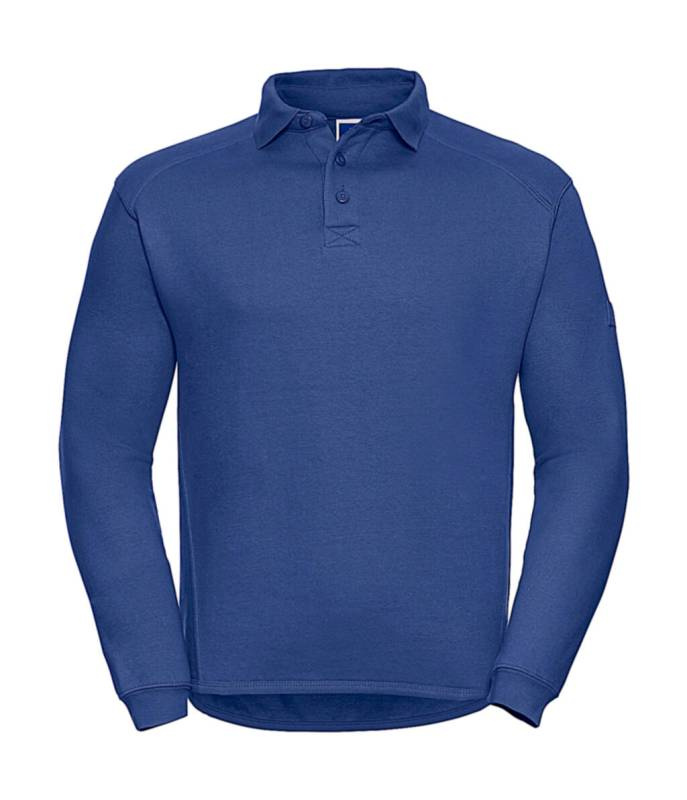 Heavy Duty Collar Sweatshirt, bright royal blue – Russell Athletic (1)