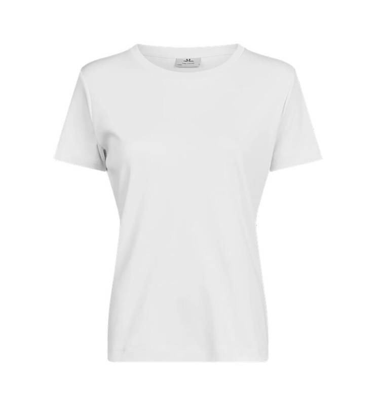 Women's Pima Cotton Tee, white – Tee Jays (1)