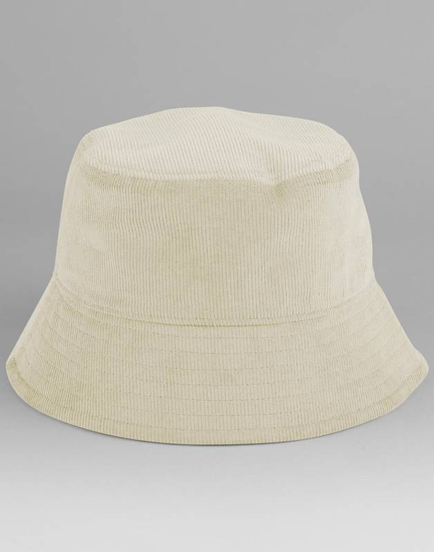 EarthAware® Organic Cord Bucket Hat, Stone – Beechfield (1)