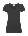 Ladies Valueweight V-Neck T, black