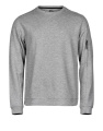 Athletic Crew Neck Sweat, heather grey