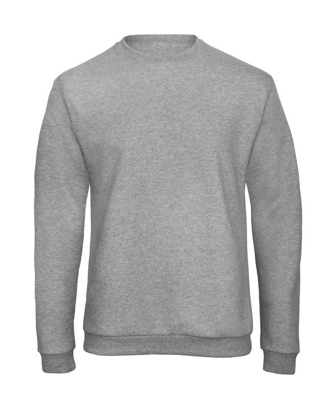 ID.202 50/50 Sweatshirt Unisex, heather grey – B&C (1)