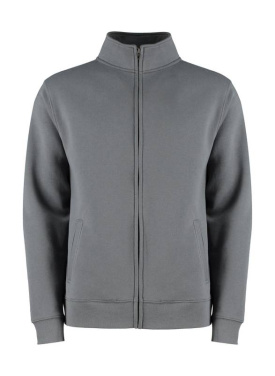 Regular Fit Zipped Sweatshirt, black – Kustom Kit (4)
