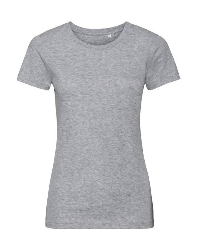 Ladies´ Pure Organic Tee, light Oxford – Russell Pure Organic (1)