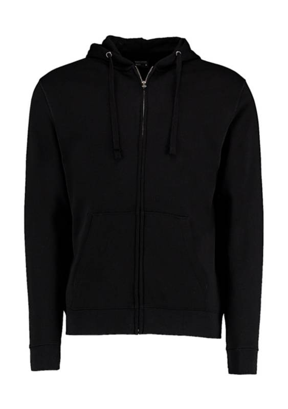 Regular Fit Zipped Hoodie Superwash® 60º, black – Kustom Kit (1)
