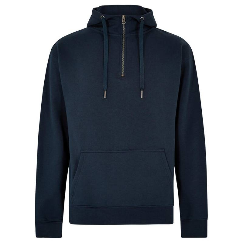 Regular Fit 1/4 Zip Hoodie, navy – Kustom Kit (1)